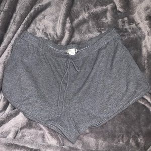 Gray comfy shorts